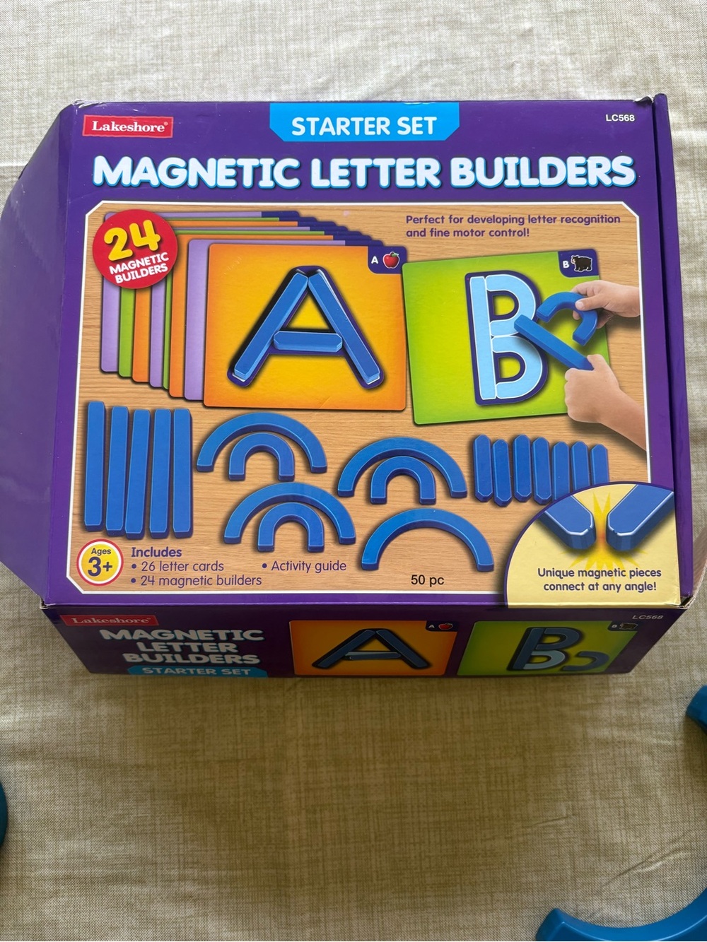 Lakeshore Magnetic Letter Builders - Starter Set